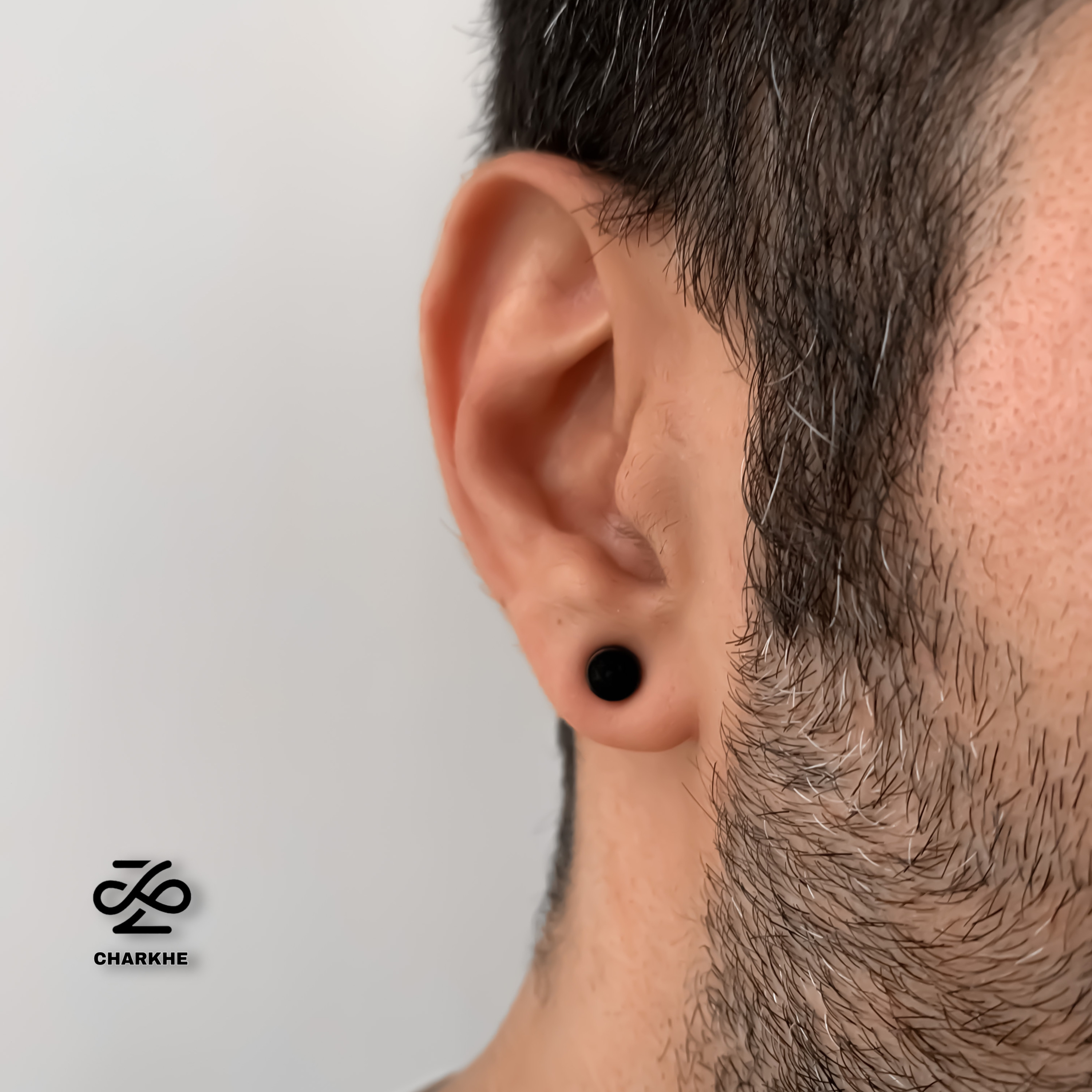 پیرسینگ مگنتی دایره  فیک استیل