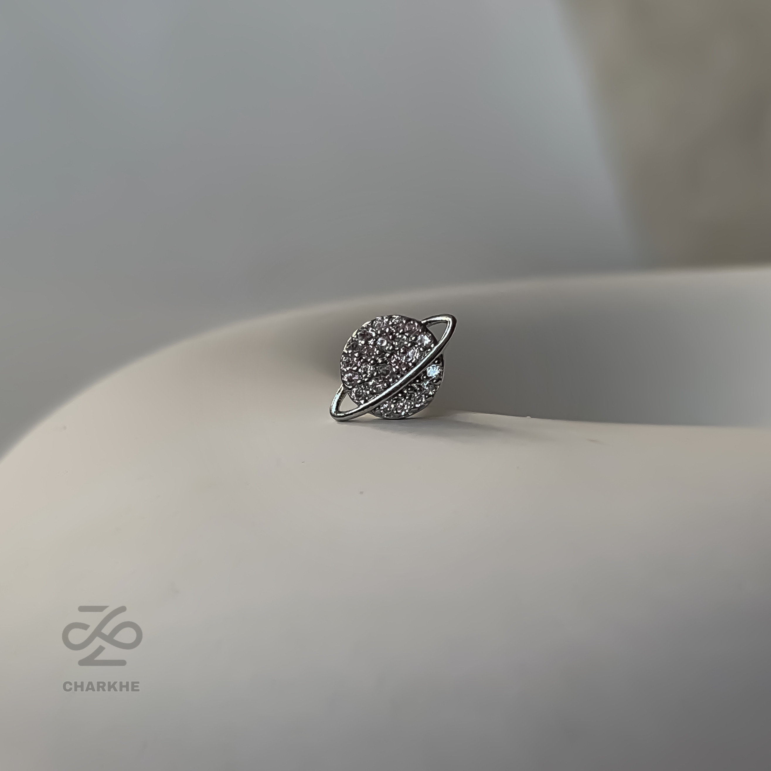 پیرسینگ زحل استیل