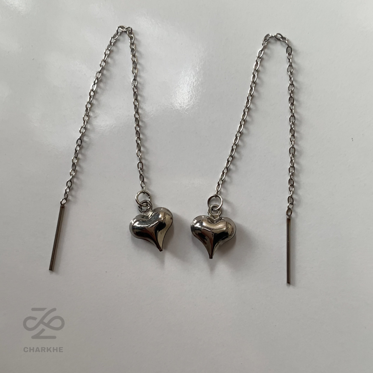 گوشواره بخیه قلب