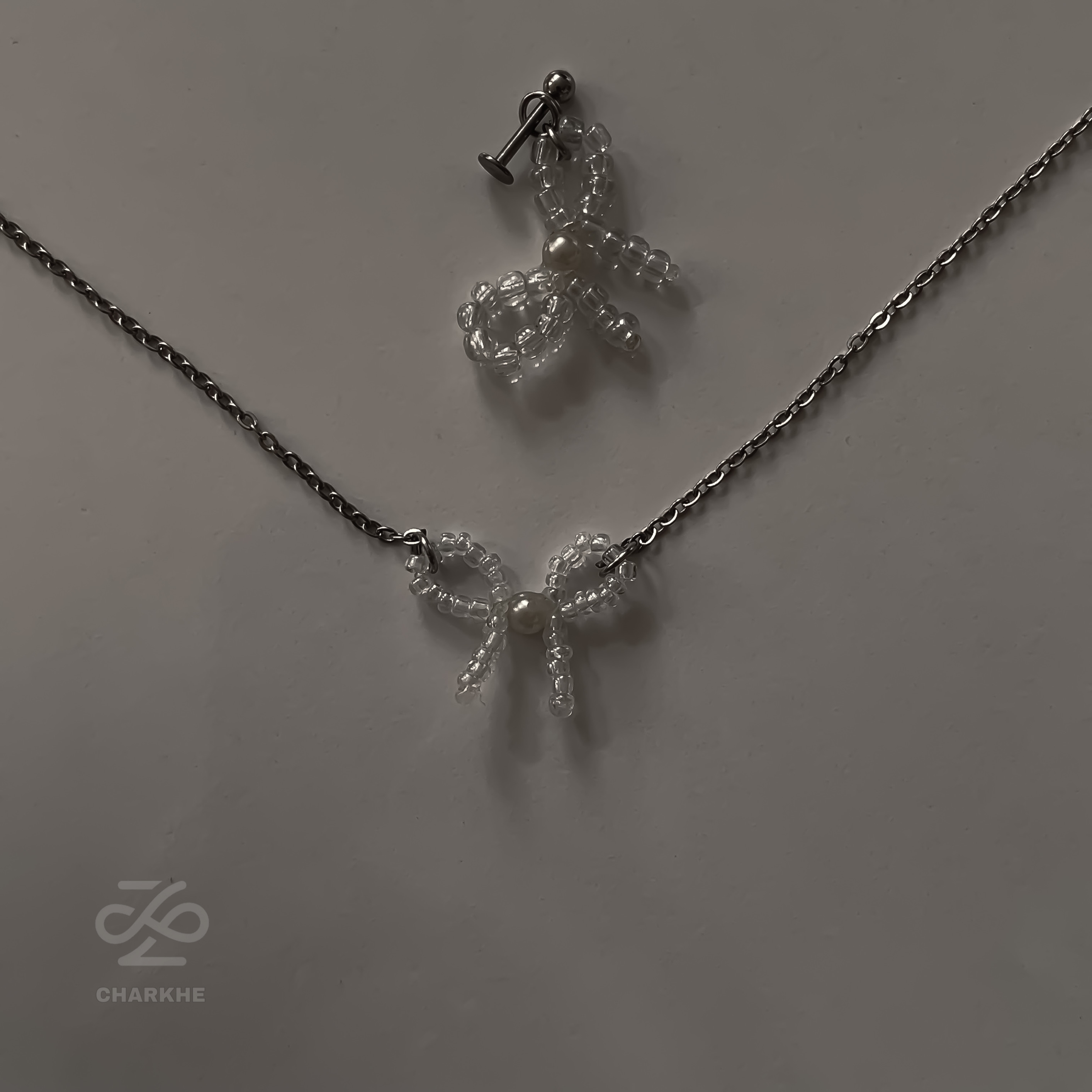 گردنبند پیرسینگ پاپیون