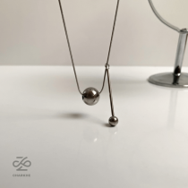 گردنبند ماه و‌ زمین استیل