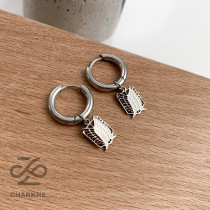 گوشواره اتک آن تایتان استیل