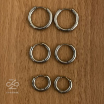 پک گوشواره حلقه ای استیل