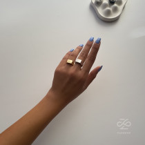 انگشتر مردانه و زنانه مربع