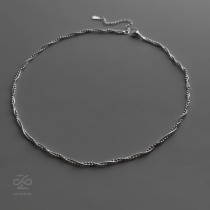 گردنبند پیچک نقره