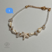 دستبند صدفی ستاره دریایی